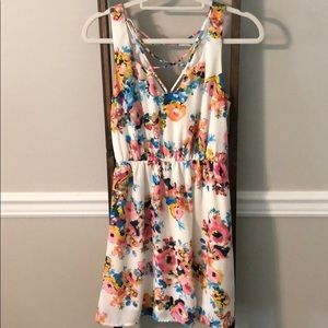 Floral boutique dress